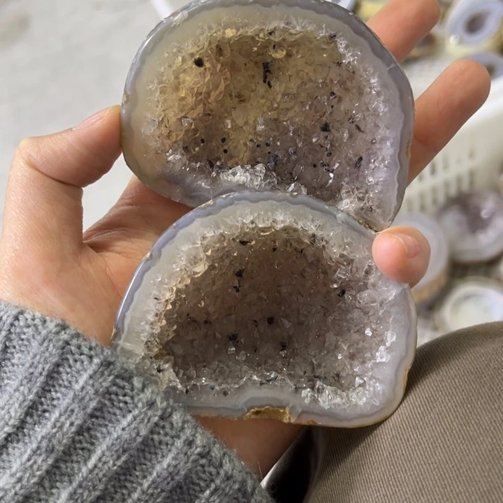水晶未镶嵌珠宝半成品