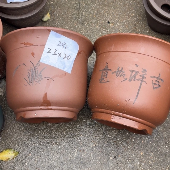 紫砂花盆特价商品