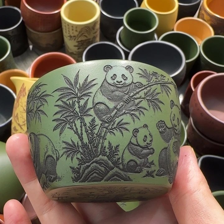 茶杯紫砂全手工紫砂