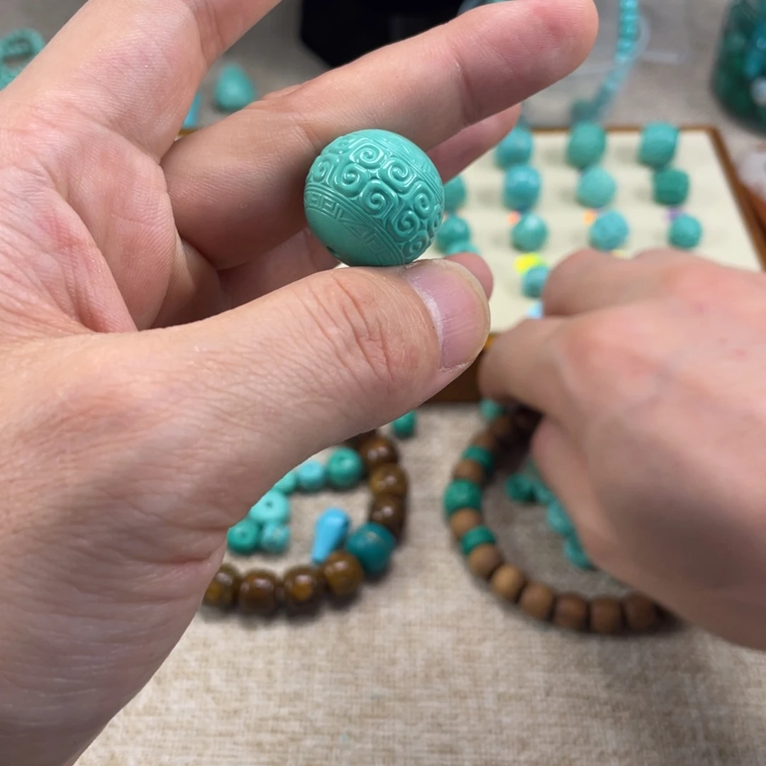 原生态湖北矿小配饰，直径20