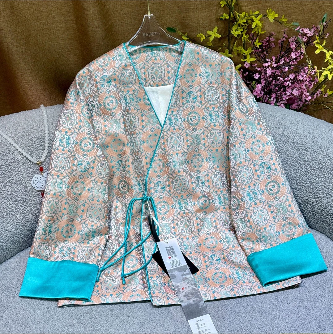 【SHANGLIU】SH0058新中式国风定制高级时尚百搭女款上衣外套（106）