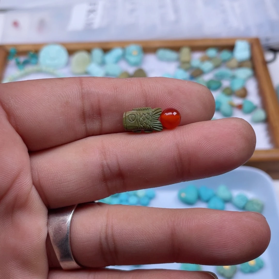 颈饰未镶嵌南红玛瑙181