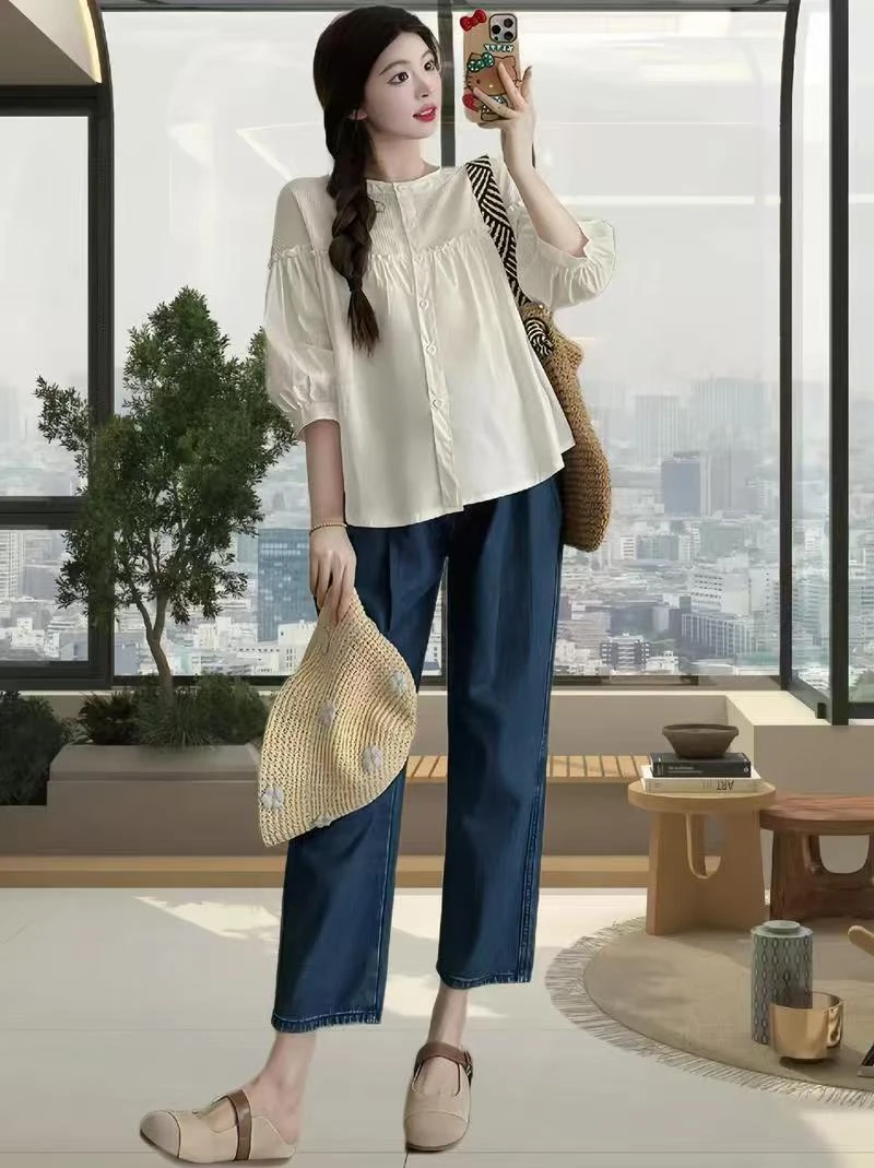 夏季时尚孕妈潮款