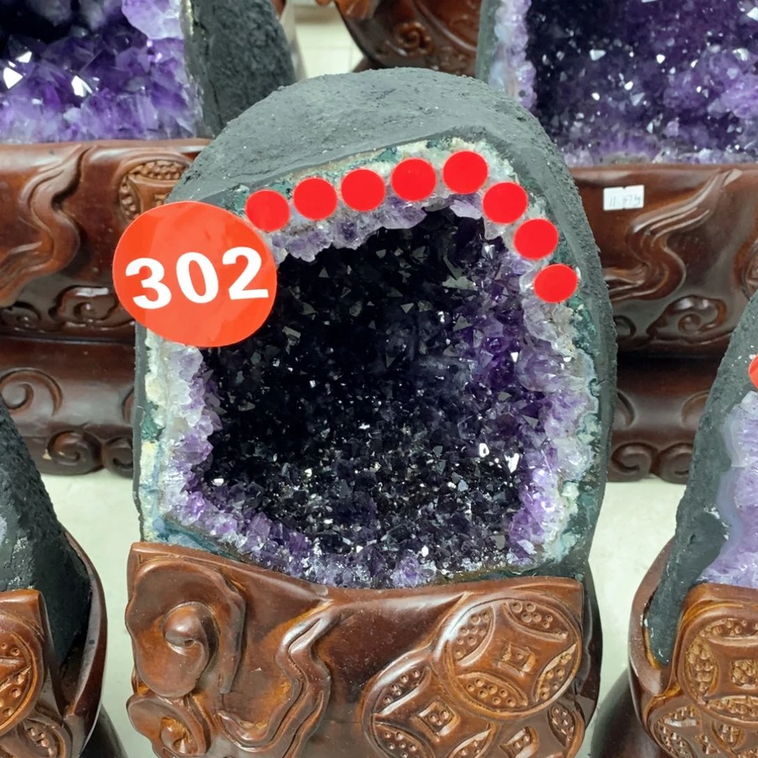 未镶嵌大型摆件（非配饰）紫晶