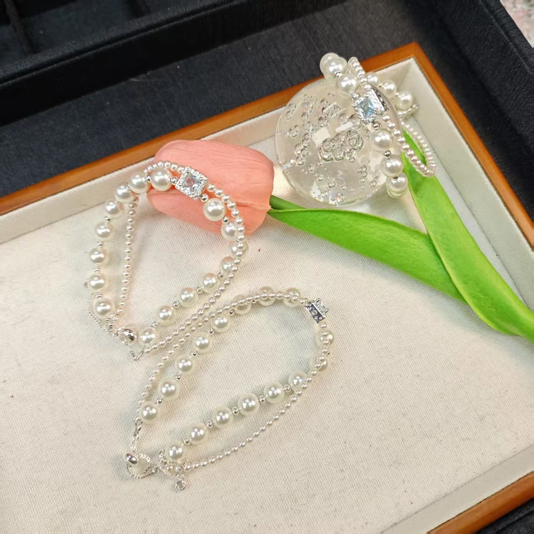 非金属仿珍珠手链 《公主王冠》施华洛手链3-7+(多样发其一) XM32