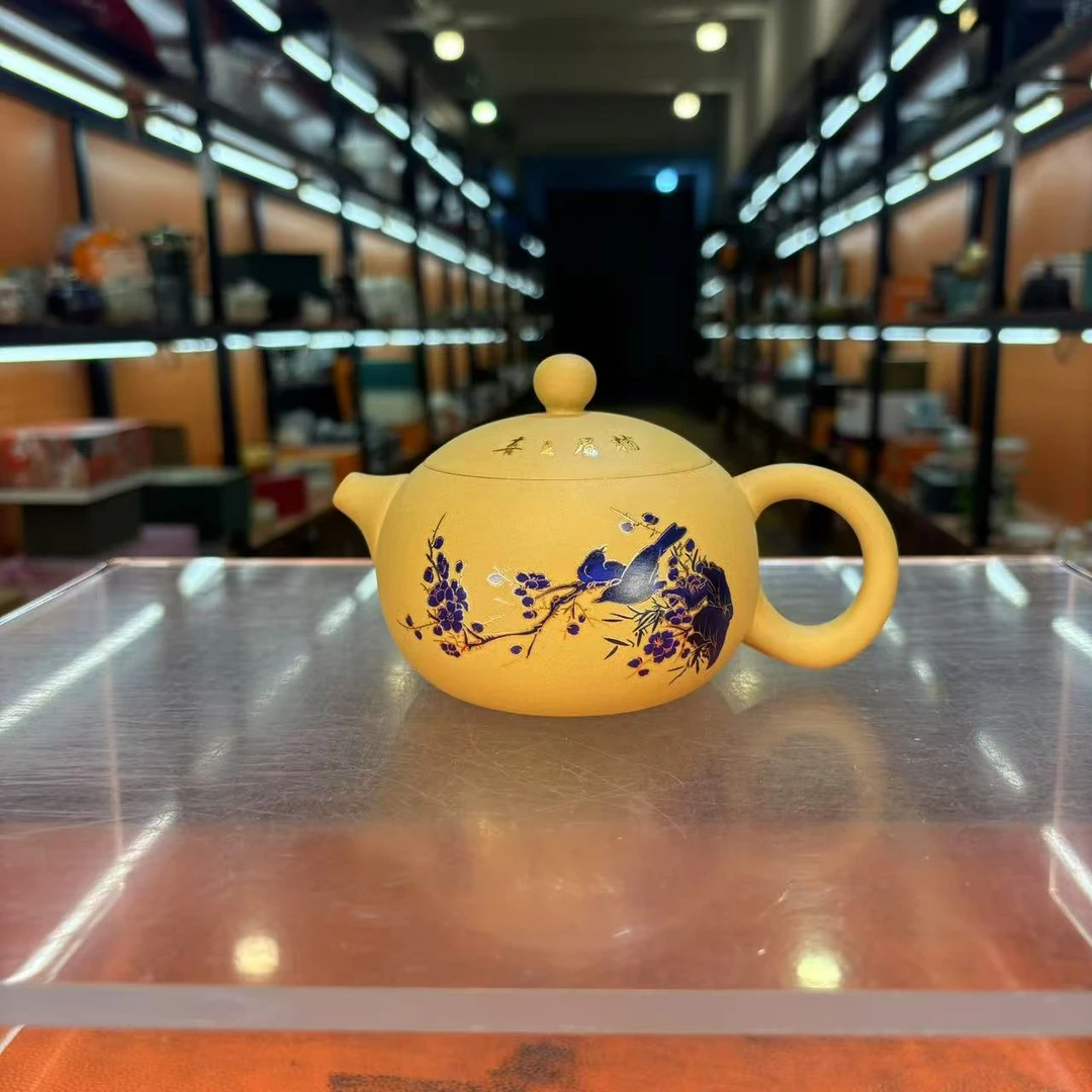 秋香茶具 段泥喜上眉梢变色凤鸣西施壶-2664