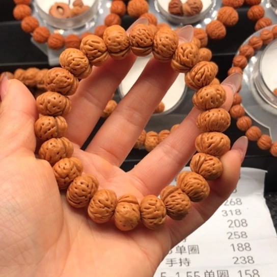 桃核吊坠蟠桃单圈15555