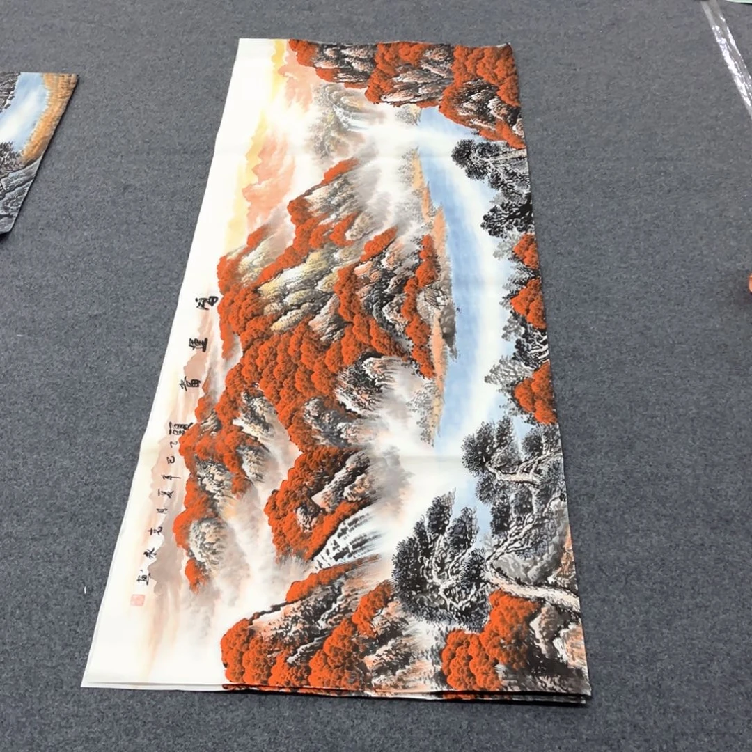 国画国画作品老师手绘