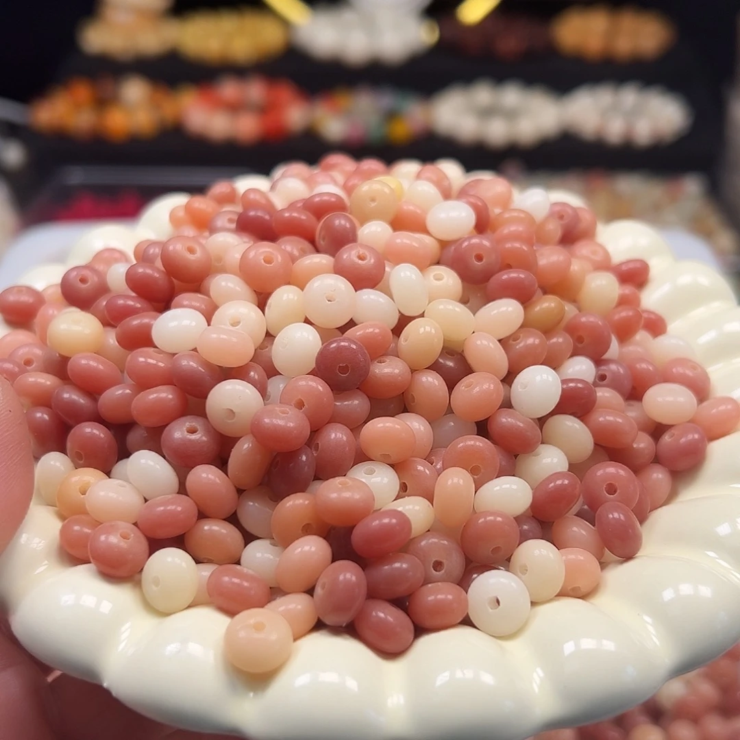 菩提根/象牙果手串卡9干枯玫瑰算盘500颗