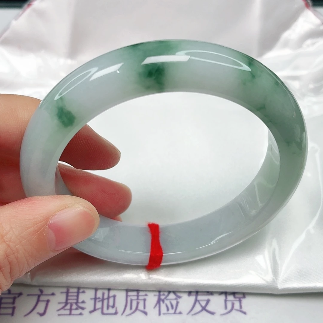 未镶嵌手镯翡翠57有纹