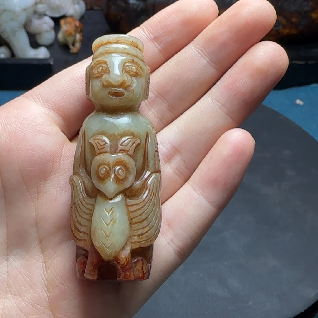 和田玉（糖玉）未镶嵌挂件