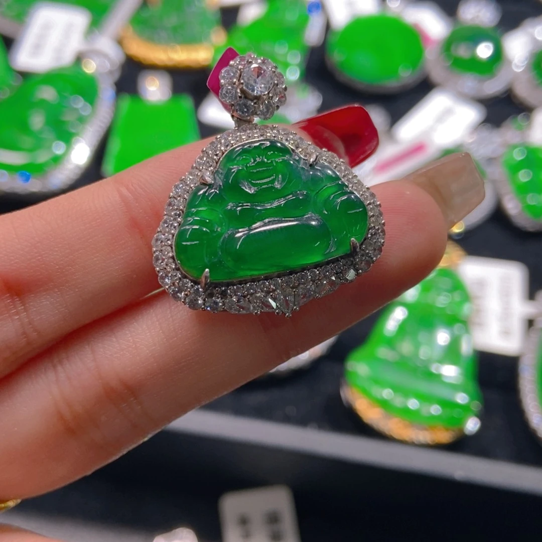 翡翠吊坠(不含链)未镶嵌