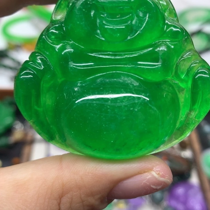 颈饰未镶嵌翡翠吊坠