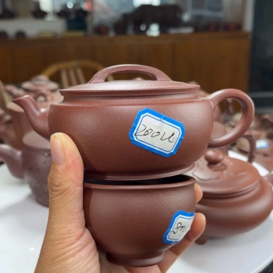 茶壶紫砂紫砂花茶