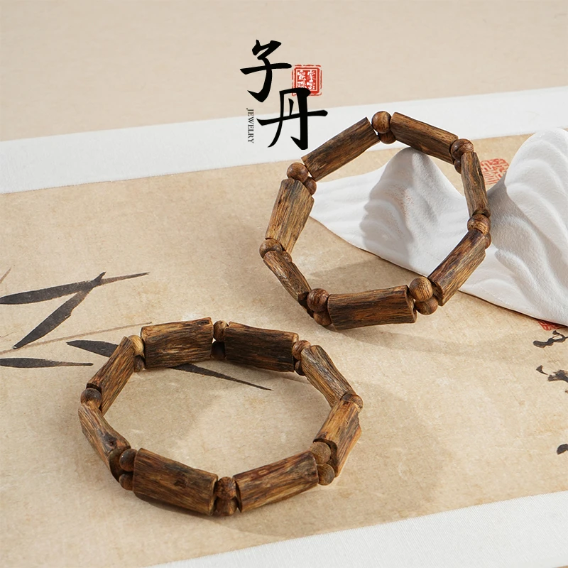 【子丹水 晶】沉香棋楠手牌（多样性发/发一条）H1-098