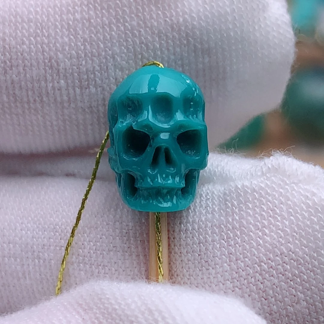 未镶嵌绿松石珠宝奇石