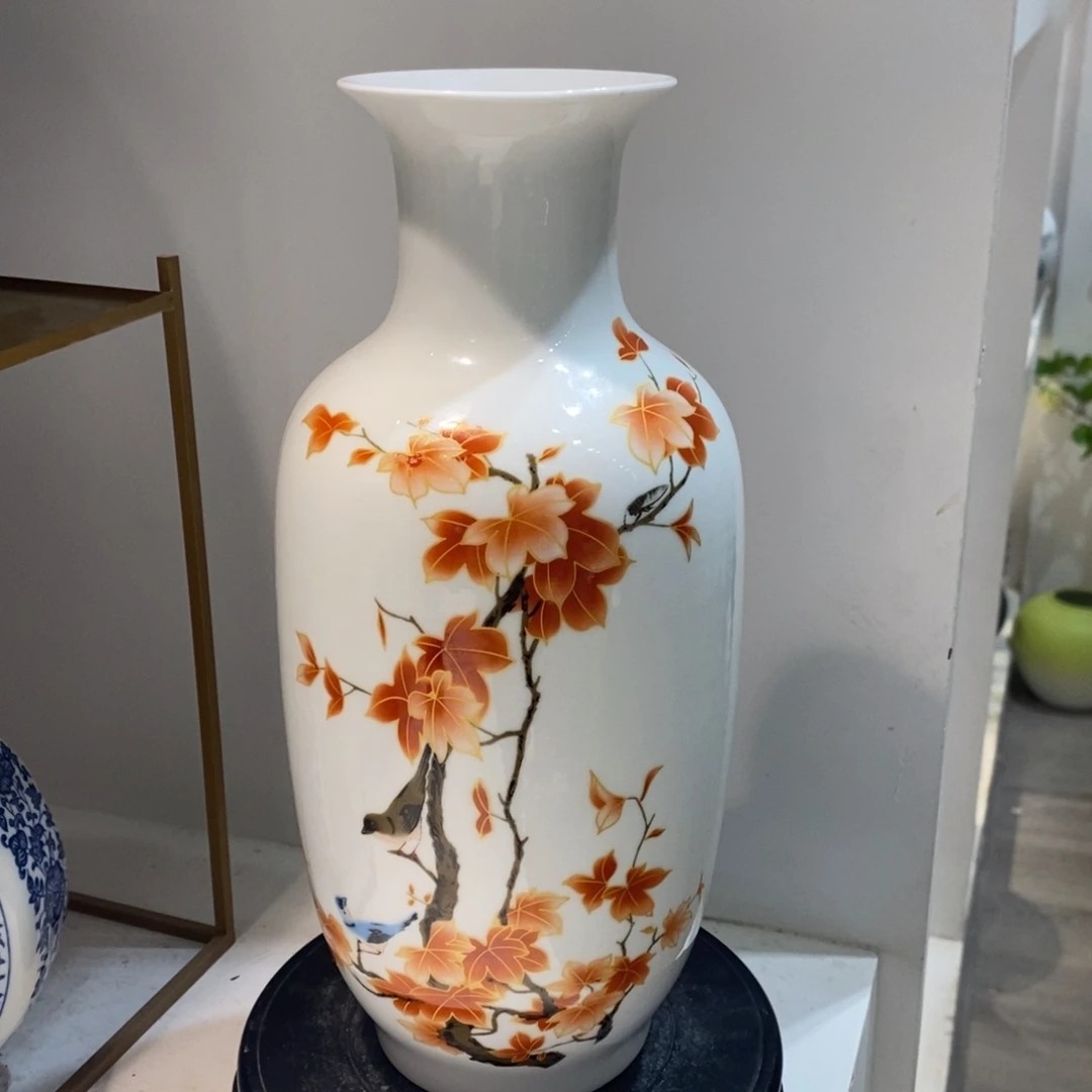 摆件景德镇陶瓷花瓶摆件