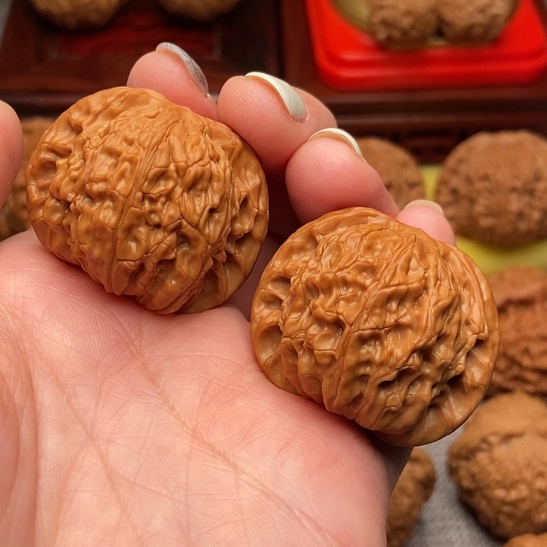 把件文玩核桃磨盘37全品