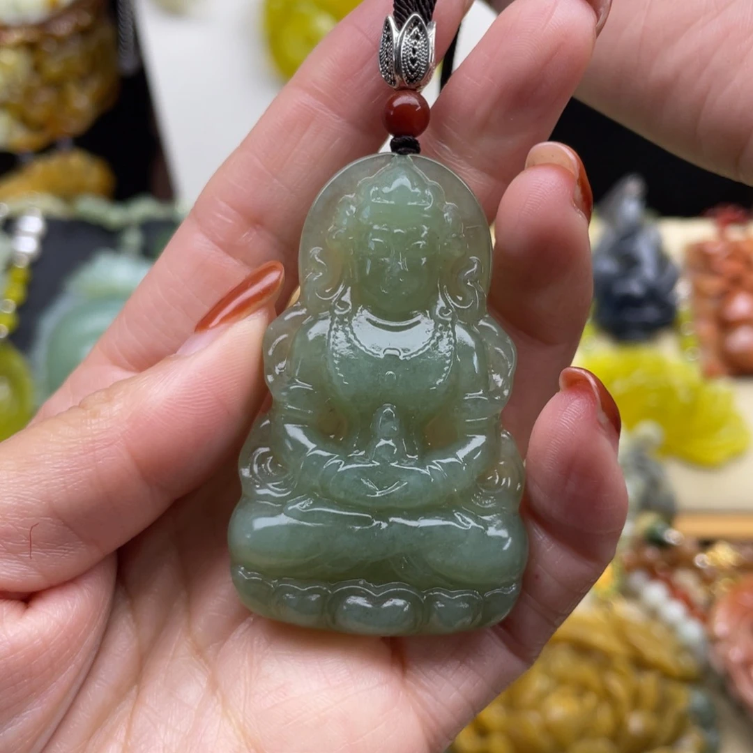未镶嵌蛇纹石玉颈饰