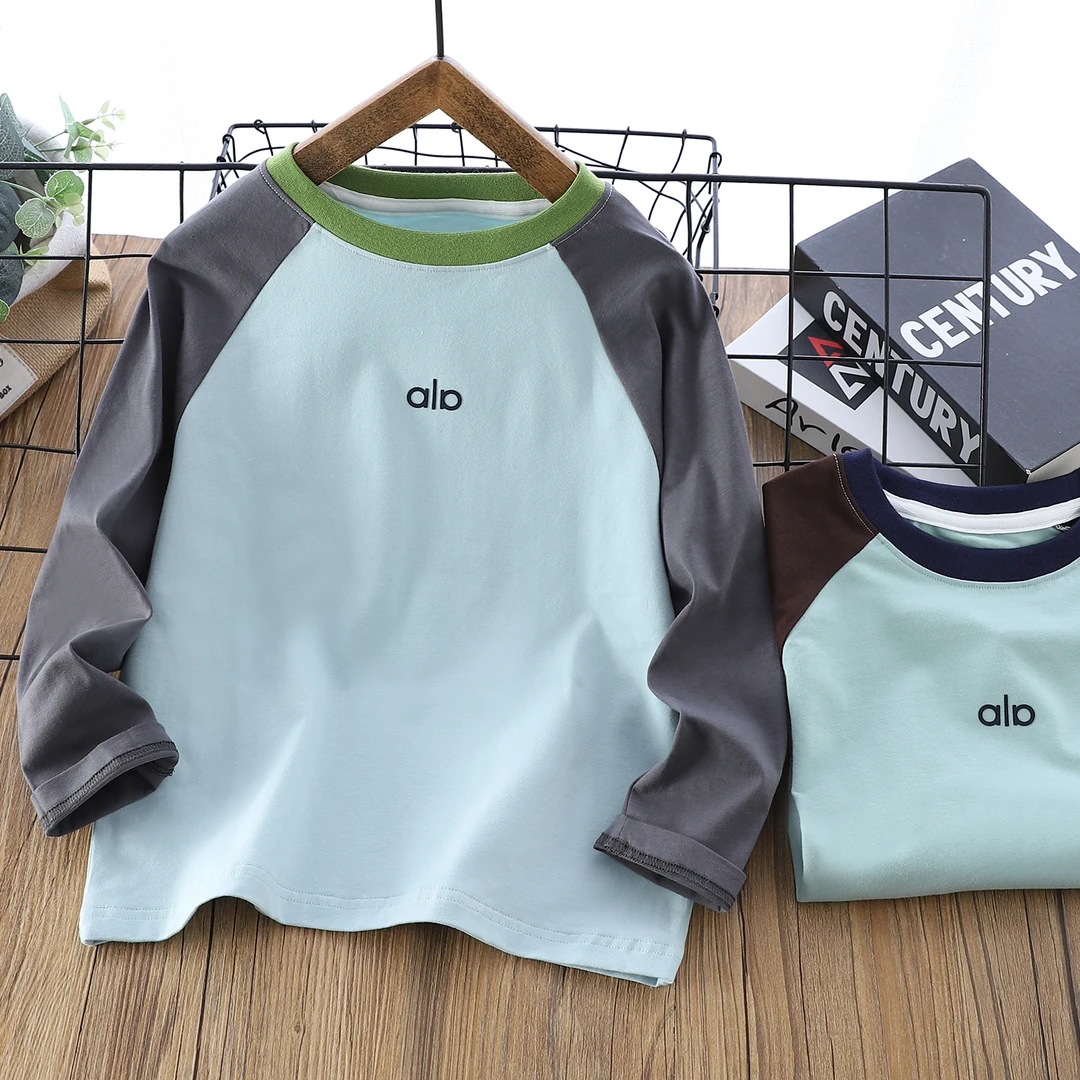 2025儿童圆领卫衣长袖中大童帅气时尚打底衫潮25088