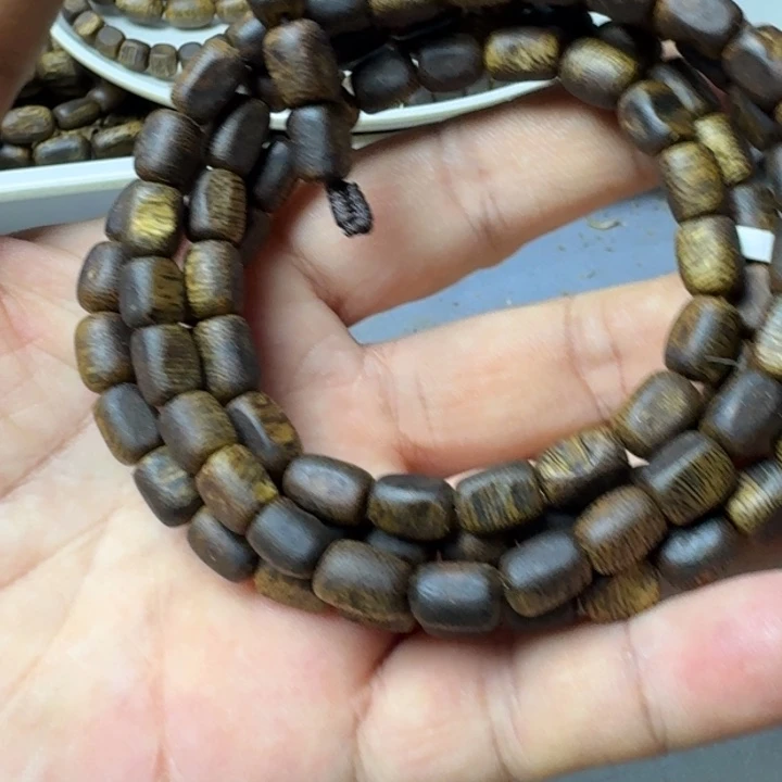 沉香手串忘****）乌身手串20克加