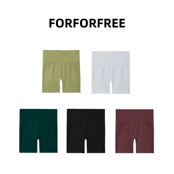 FOR FOR FREE-“小YOGA”无缝工艺运动短裤三分版本