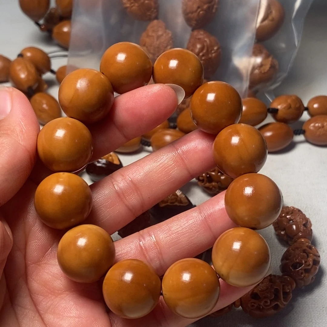 橄榄核手串/手链大光珠19