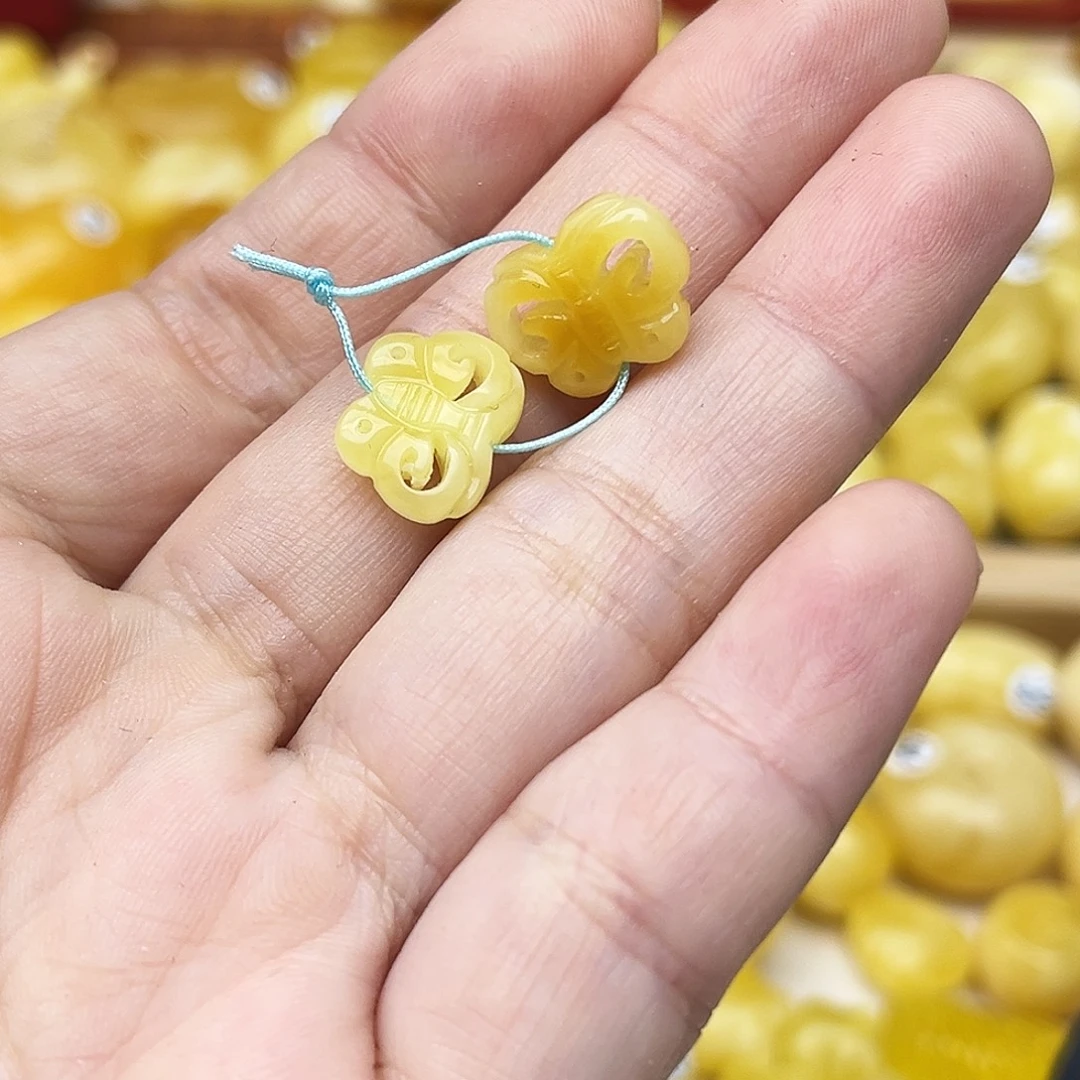 蜜蜡未镶嵌裸石天然