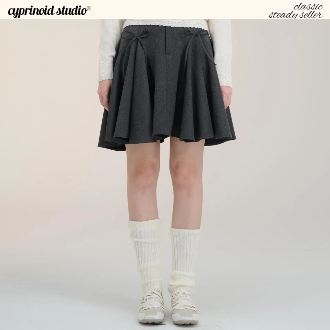 「超绝打工裙」双边蝴蝶结半裙高腰设计西装韩女韩代韩国