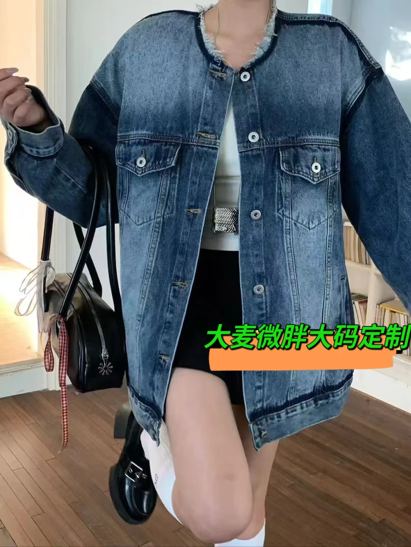 大麦微胖大码定制女装编号100-199