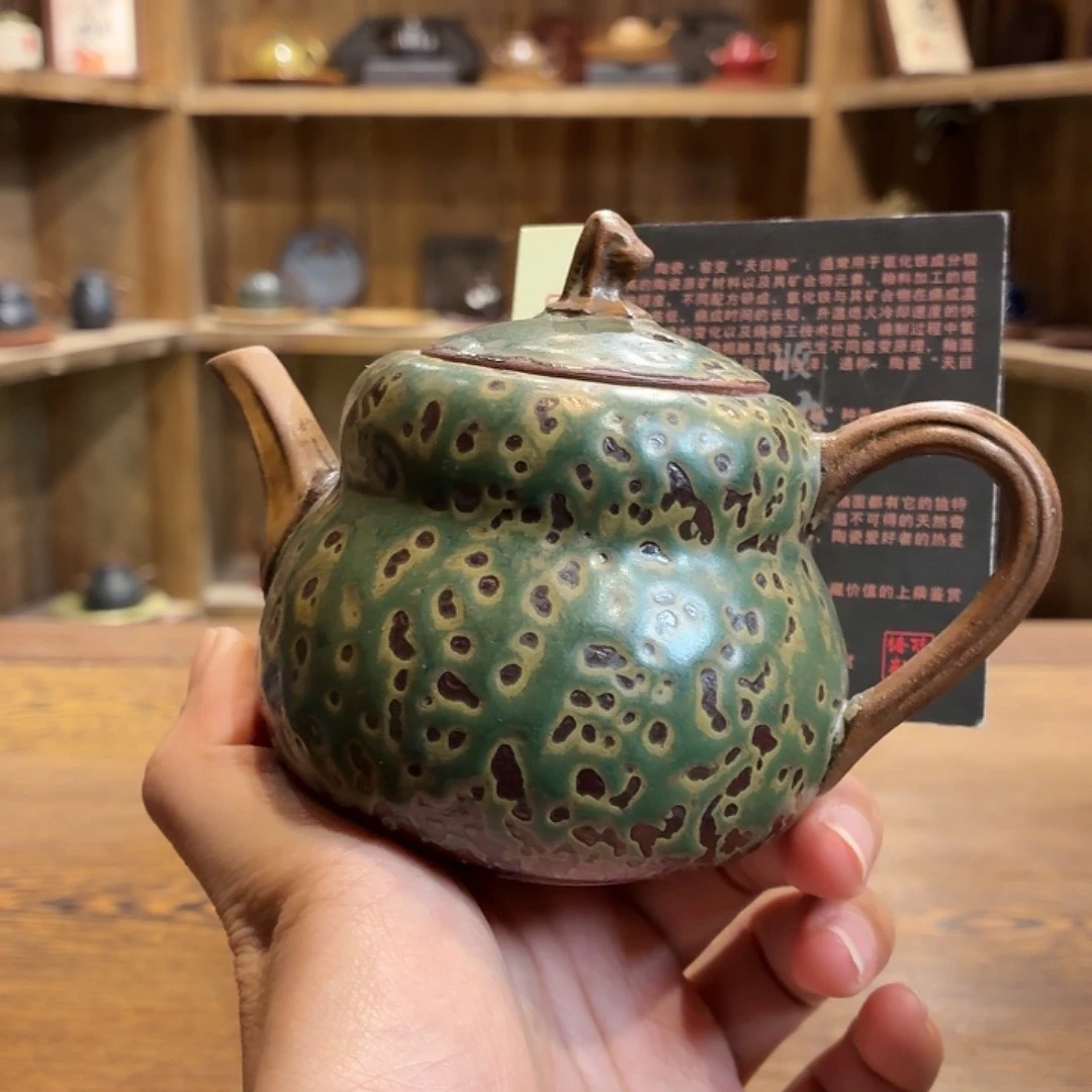 柴烧老岩泥茶器皿