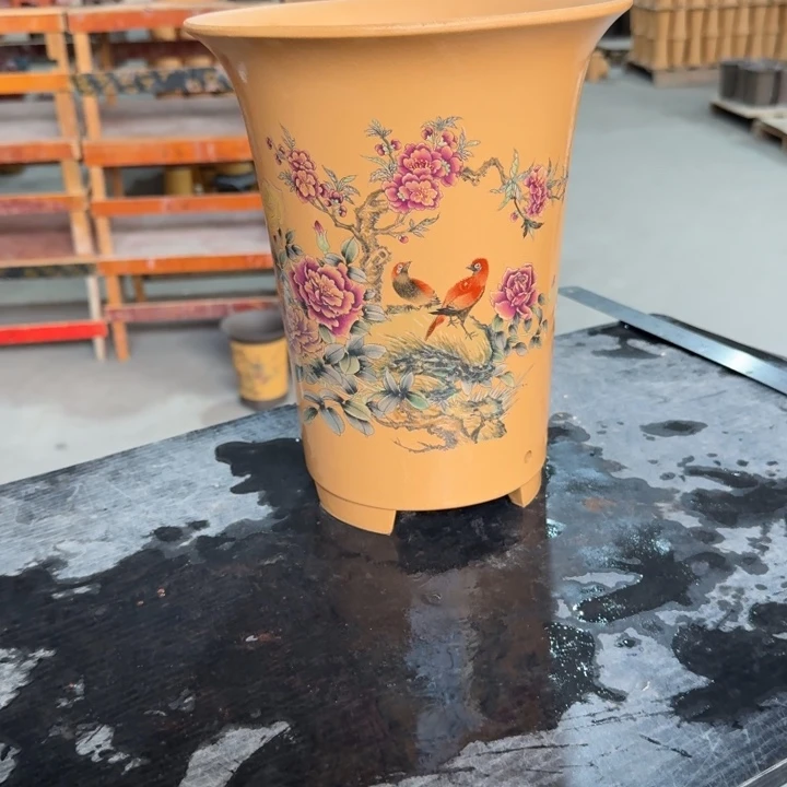 紫砂花盆 高度25口径20