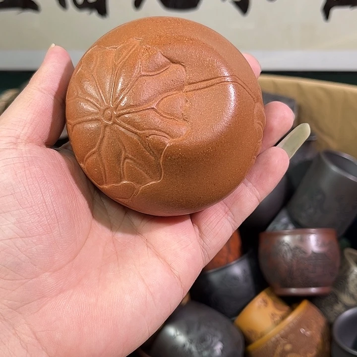 茶杯紫砂全手工紫砂主人杯