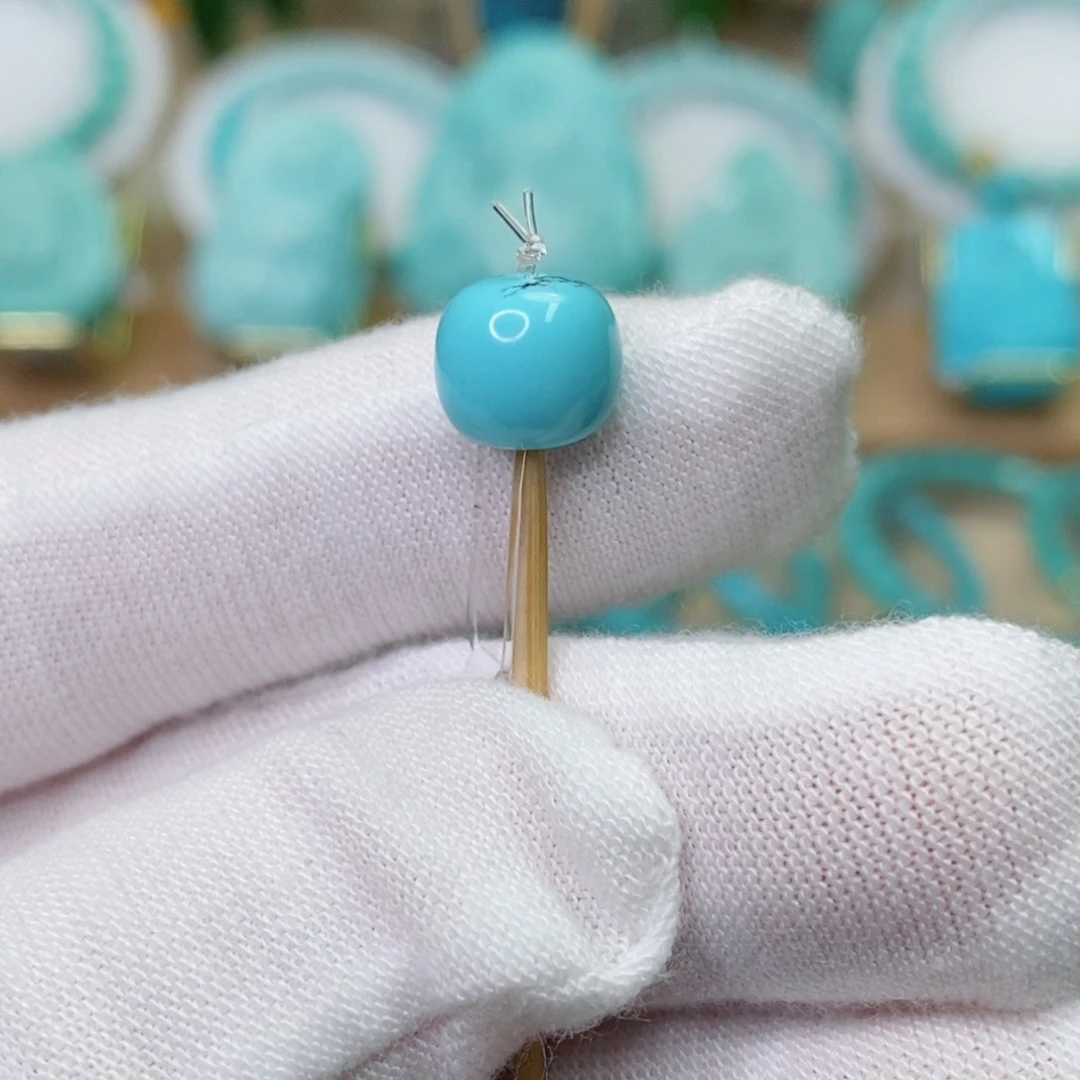 未镶嵌绿松石珠宝奇石