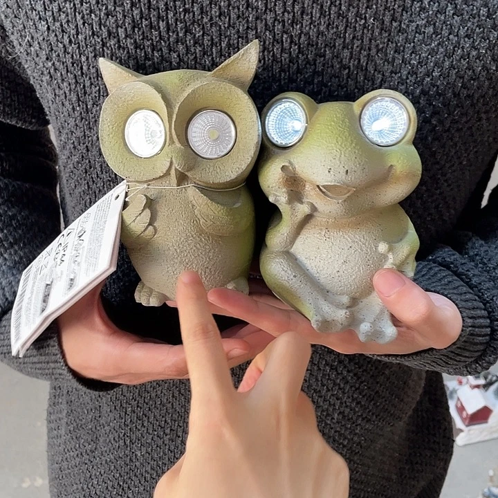 树脂样品样品样品青蛙猫头鹰