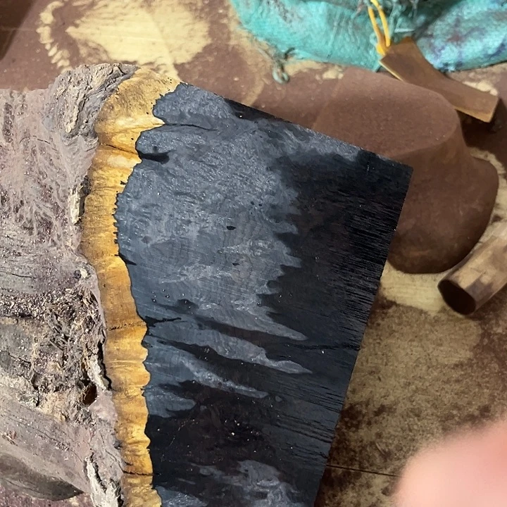 这***了海南黄花梨紫油梨留疤