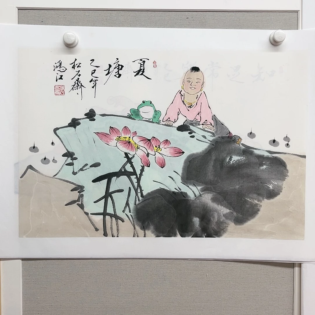 国画陈鸿江老师作品