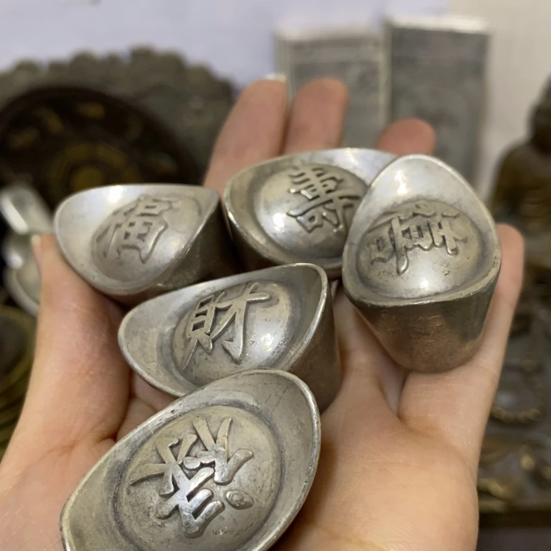 金属复古工艺品五福