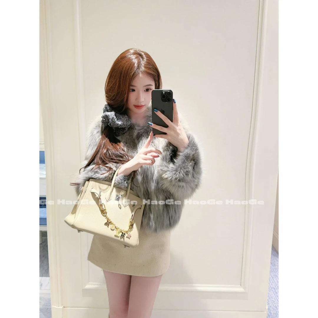 浩哥严选●狐狸毛皮草预HGQ5PC3709A