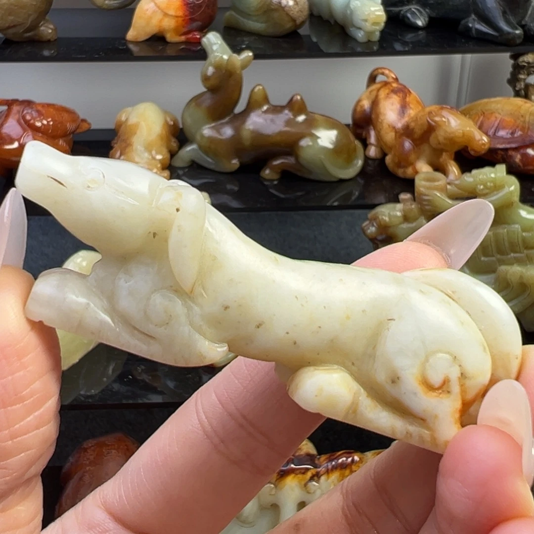 和田玉（糖玉）未镶嵌挂件