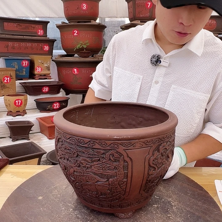 紫砂花盆工厂直发