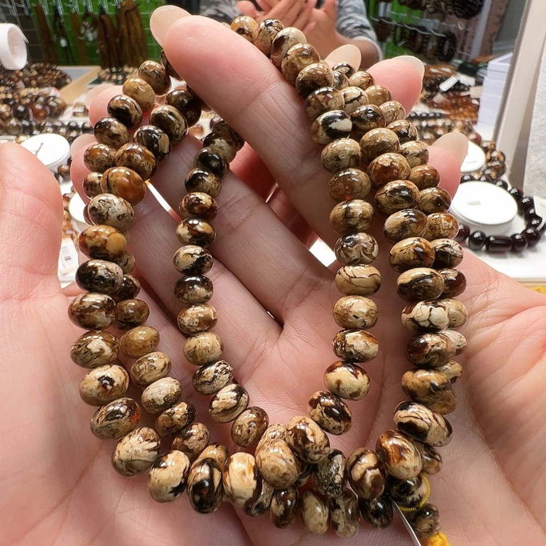 月***圆琥珀未镶嵌裸石抚顺琥珀8一级花珀