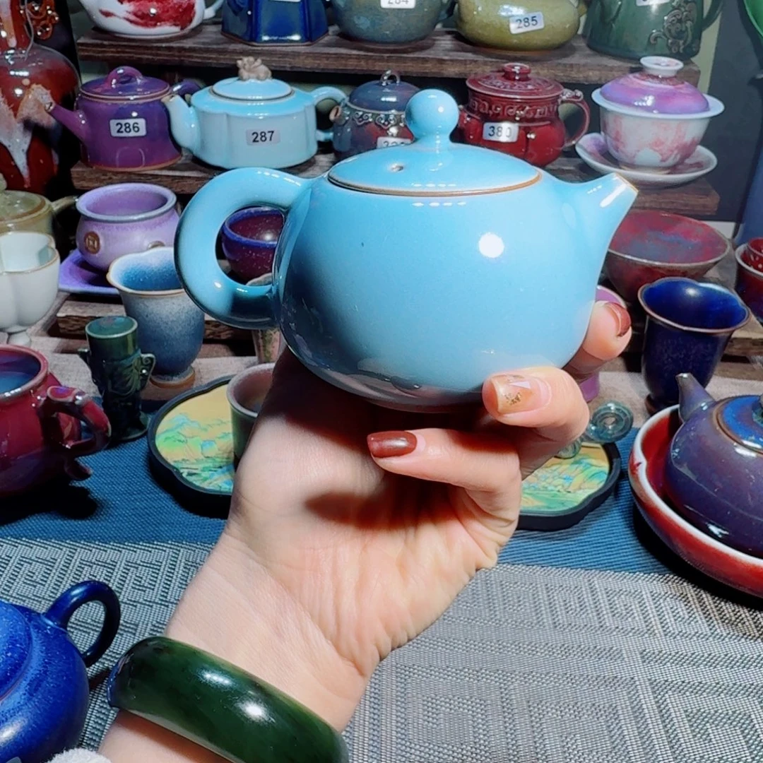 微瑕神垕原产地高温钧瓷