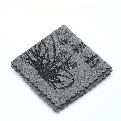 功夫茶巾高档茶布吸水加厚大号长条布茶具毛巾茶几茶桌茶台抹布垫