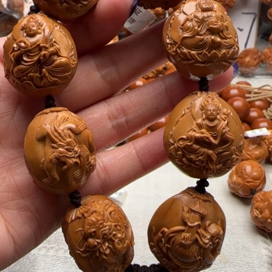 手串橄榄核橄榄雕雕刻工艺品