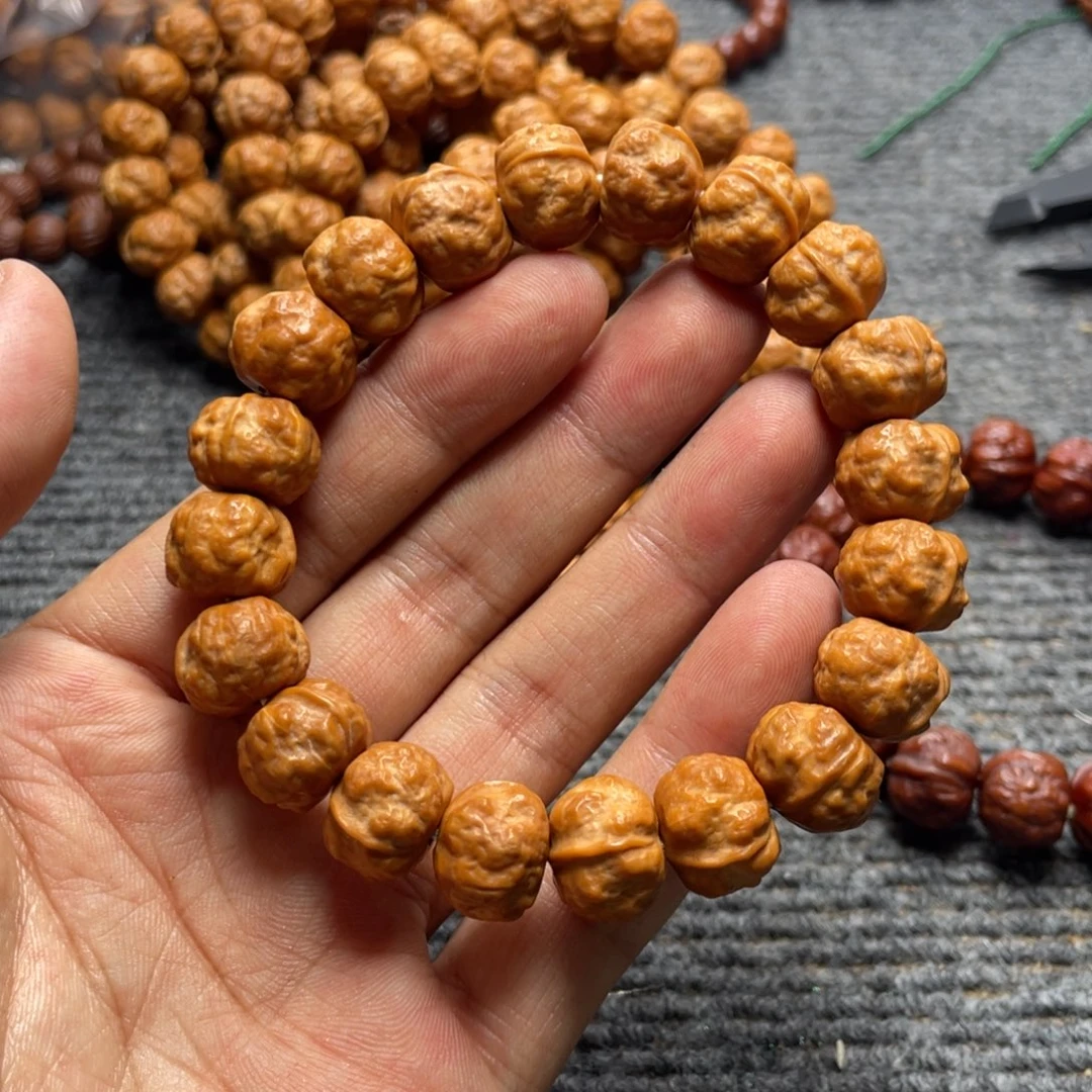 猴头核桃手串14左右蟾宗蛤蟆头。体验款