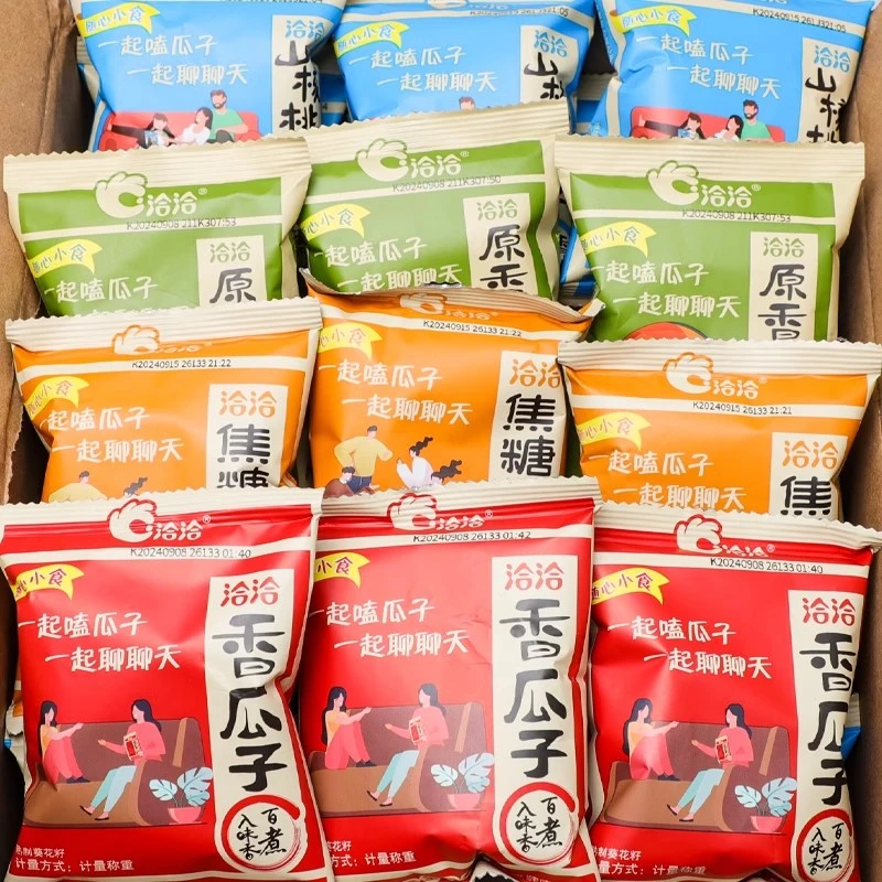 洽洽香瓜子炒货恰恰五香瓜子葵花籽小包装年货新货休闲零食品散装