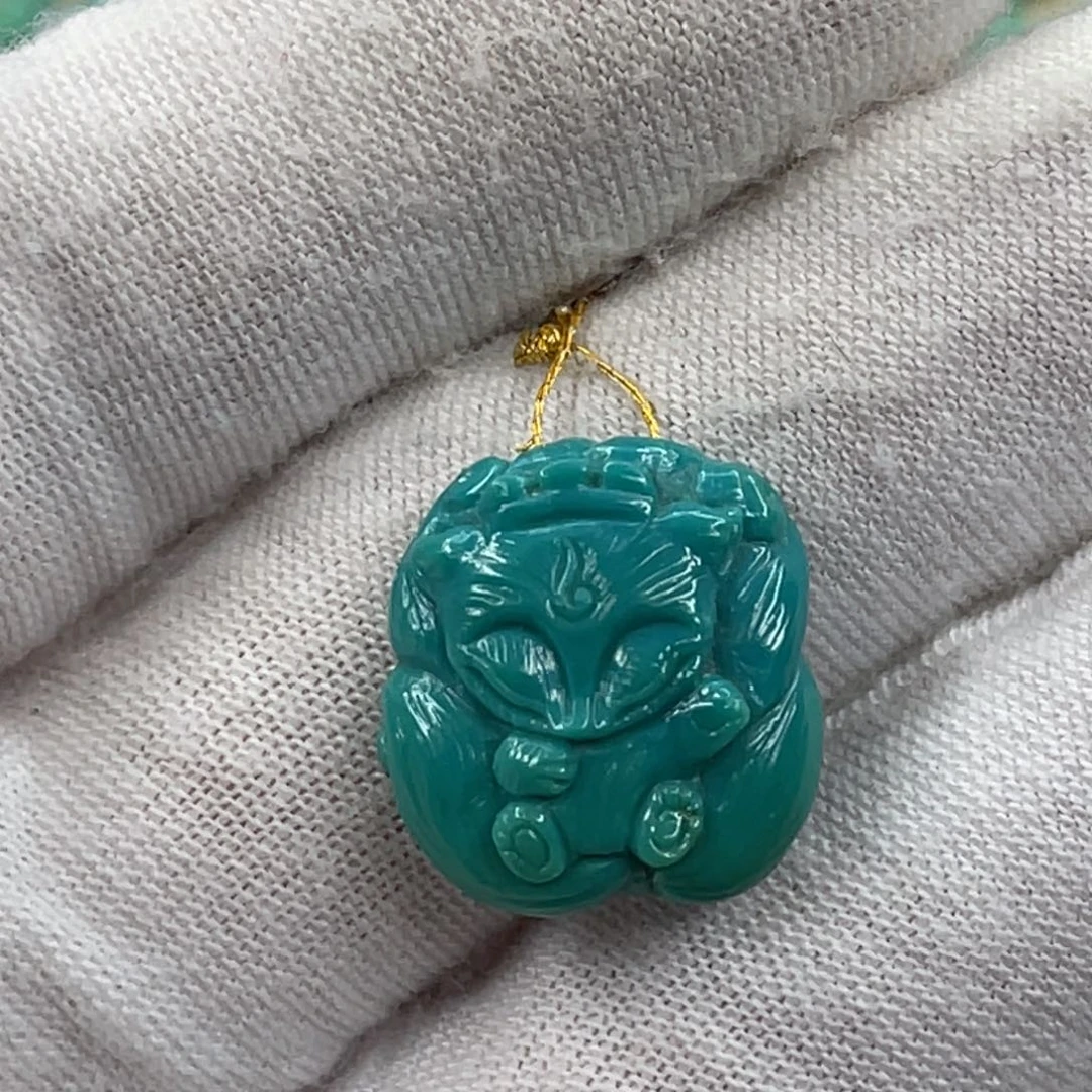 绿松石未镶嵌配饰