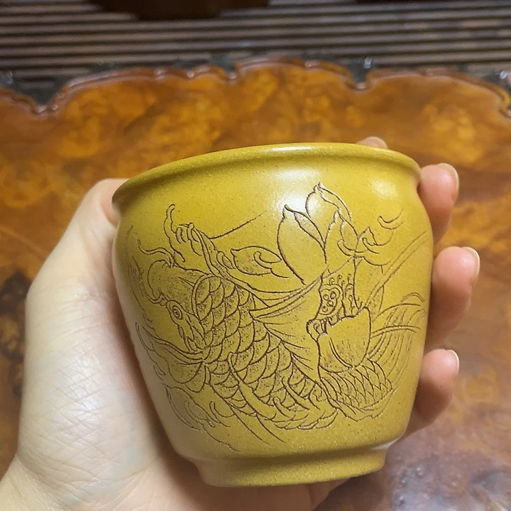 茶壶紫砂全手工紫砂杯制作