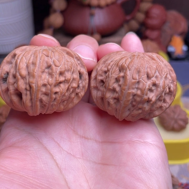 文玩核桃把件正磨42